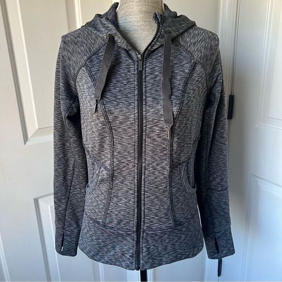 Athleta Space Dyed Strength Zip Up Hoodie Size Small - Picture 1 of 6